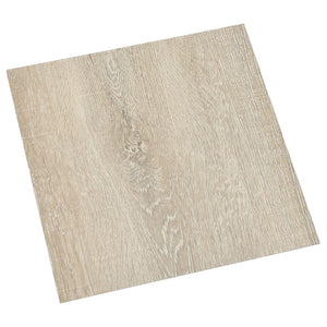 Listoni per Pavimenti Autoadesivi 20 pz in PVC 1,86 m² Beige cod mxl 46821