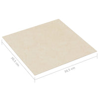 Listoni per Pavimenti Autoadesivi 20 pz in PVC 1,86 m² Beige cod mxl 61591