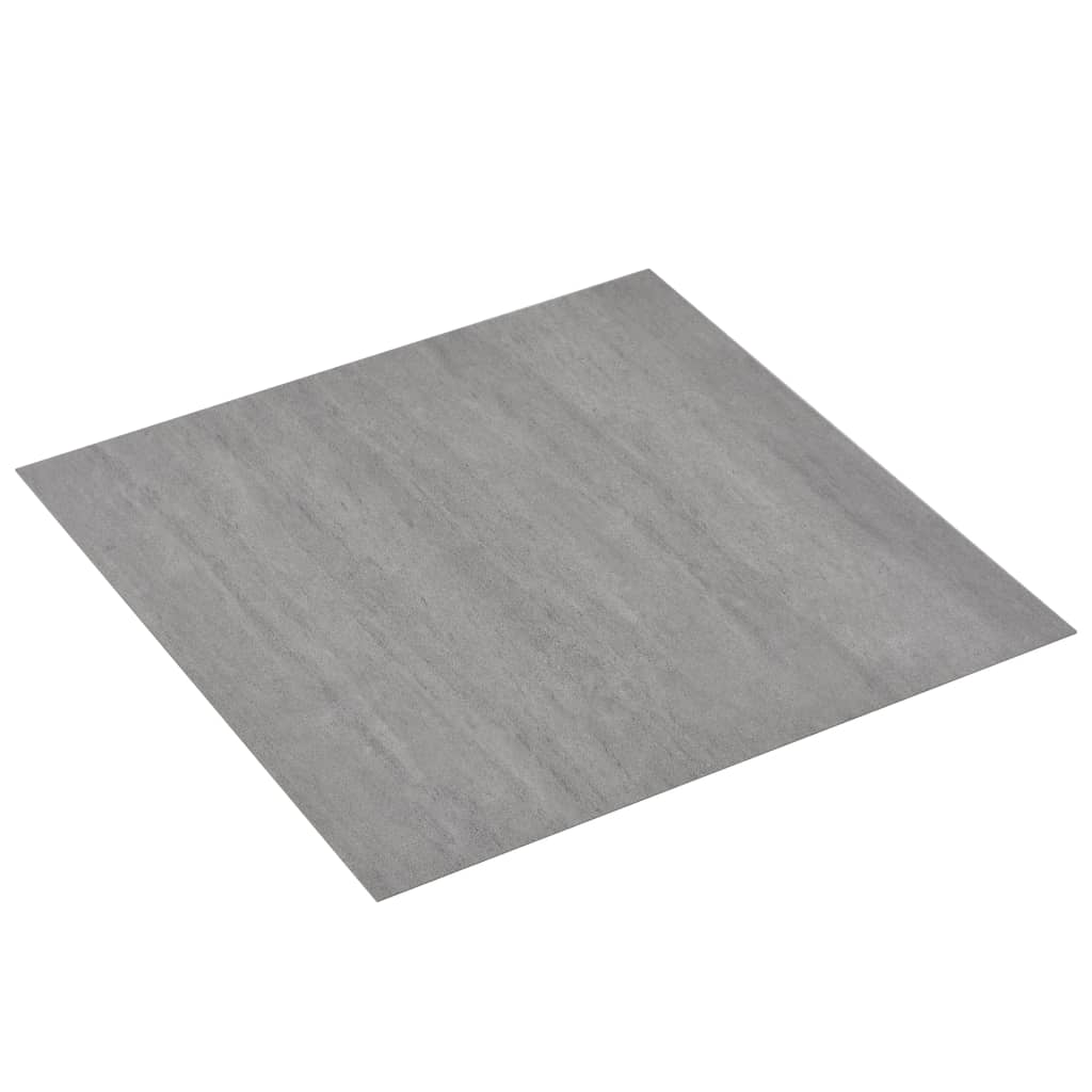 Listoni Pavimenti Adesivi 20 pz in PVC 1,86 m² Grigio Granito 330174