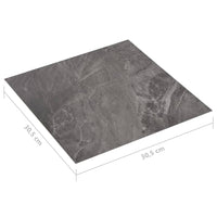 Listoni Pavimenti Adesivi 20 pz in PVC 1,86 m² Marmo Nero cod mxl 53125