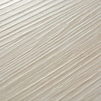 Listoni Autoadesivi in PVC 5,21 m² 2 mm Rovere Bianco Classico 330179