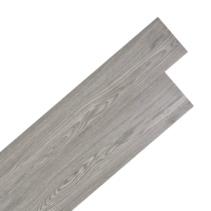 Listoni Pavimento Autoadesivi PVC 5,21 m² 2 mm Grigio Scuro cod mxl 40577