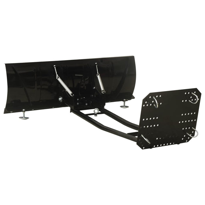 Spazzaneve per ATV 115x38 cm Nero 151007