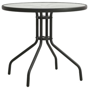 Set da Pranzo da Giardino 5 pz in Acciaio Antracite 3072523