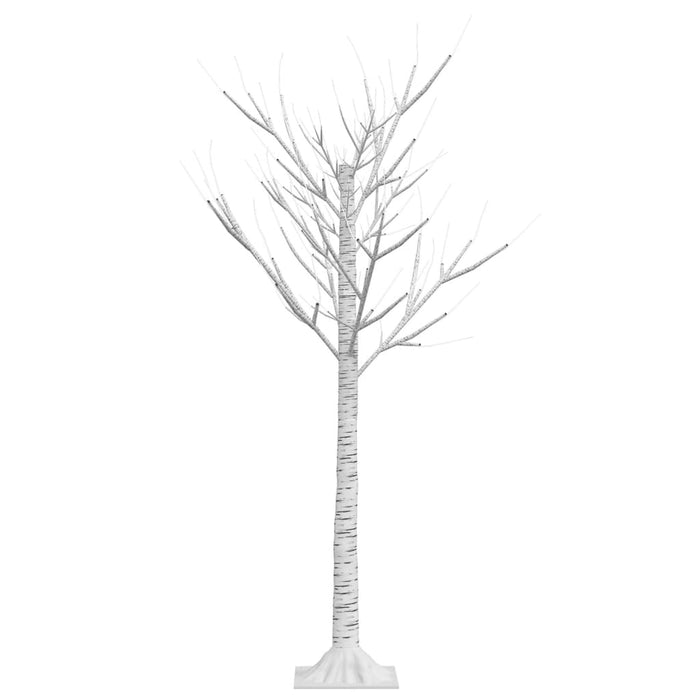 Albero Natale 120 LED 1,2 m Salice Blu Interno Esterno