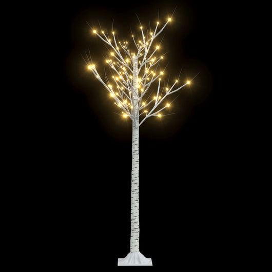 Albero Natale 140 LED 1,5m Salice Bianco Caldo Interno Esterno