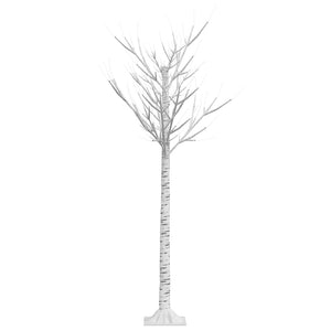 Albero Natale 140 LED 1,5m Salice Blu Interno Esterno