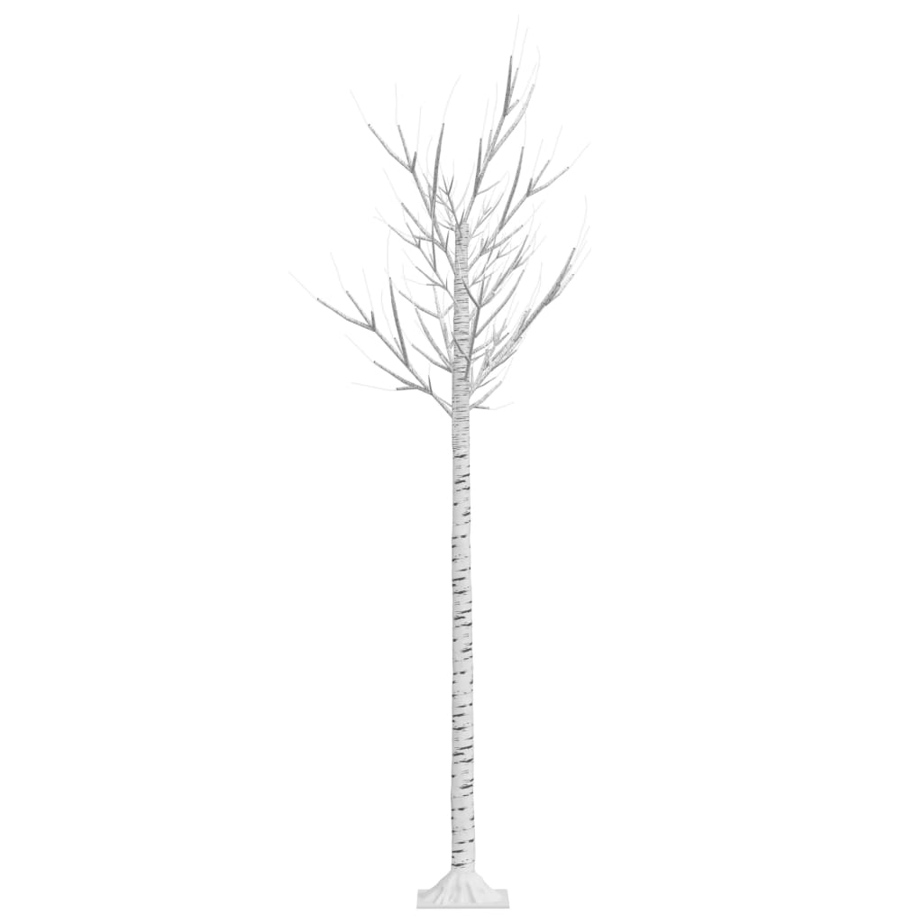 Albero Natale 180 LED 1,8m Salice Blu Interno Esterno