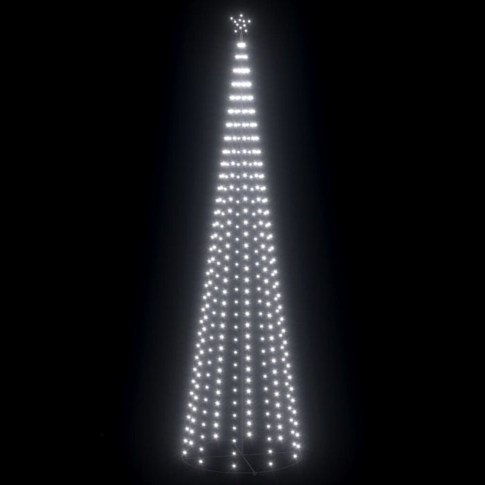 Albero di Natale a Cono con 752 LED Bianco Caldo 160x500 cm 328723