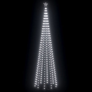 Albero di Natale a Cono con 752 LED Bianco Freddo 160x500 cm cod 11515