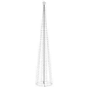 Albero di Natale a Cono con 752 LED Bianco Caldo 160x500 cm 328723