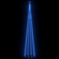 Albero di Natale a Cono con 752 LED Blu 160x500 cm