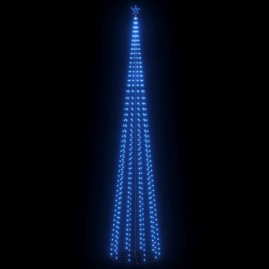 Albero di Natale a Cono con 752 LED Blu 160x500 cm