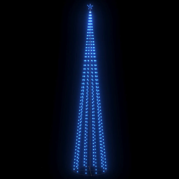 Albero di Natale a Cono con 752 LED Blu 160x500 cm