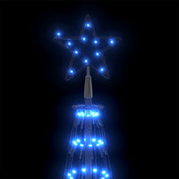 Albero di Natale a Cono con 752 LED Blu 160x500 cm