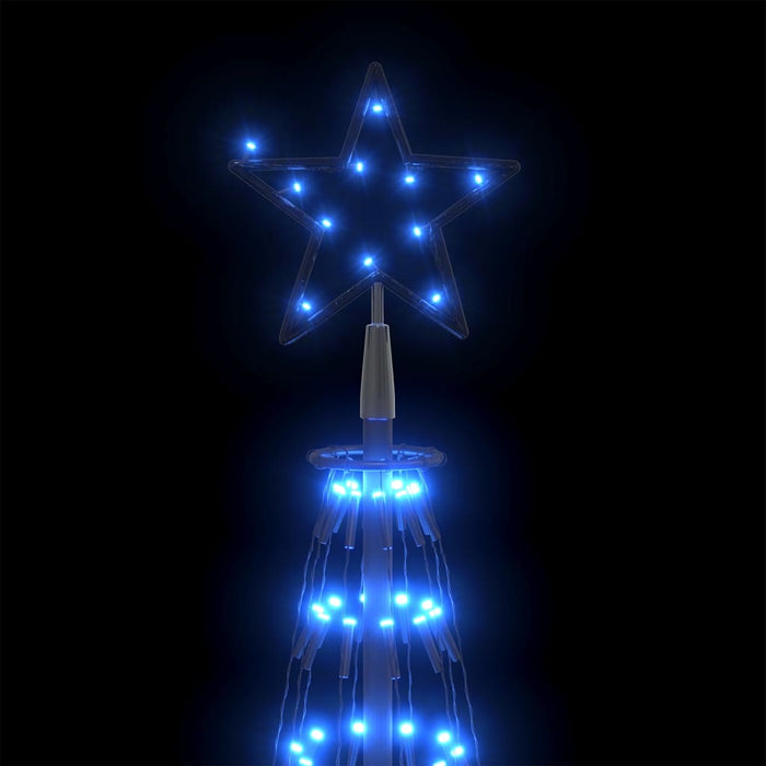 Albero di Natale a Cono con 752 LED Blu 160x500 cm