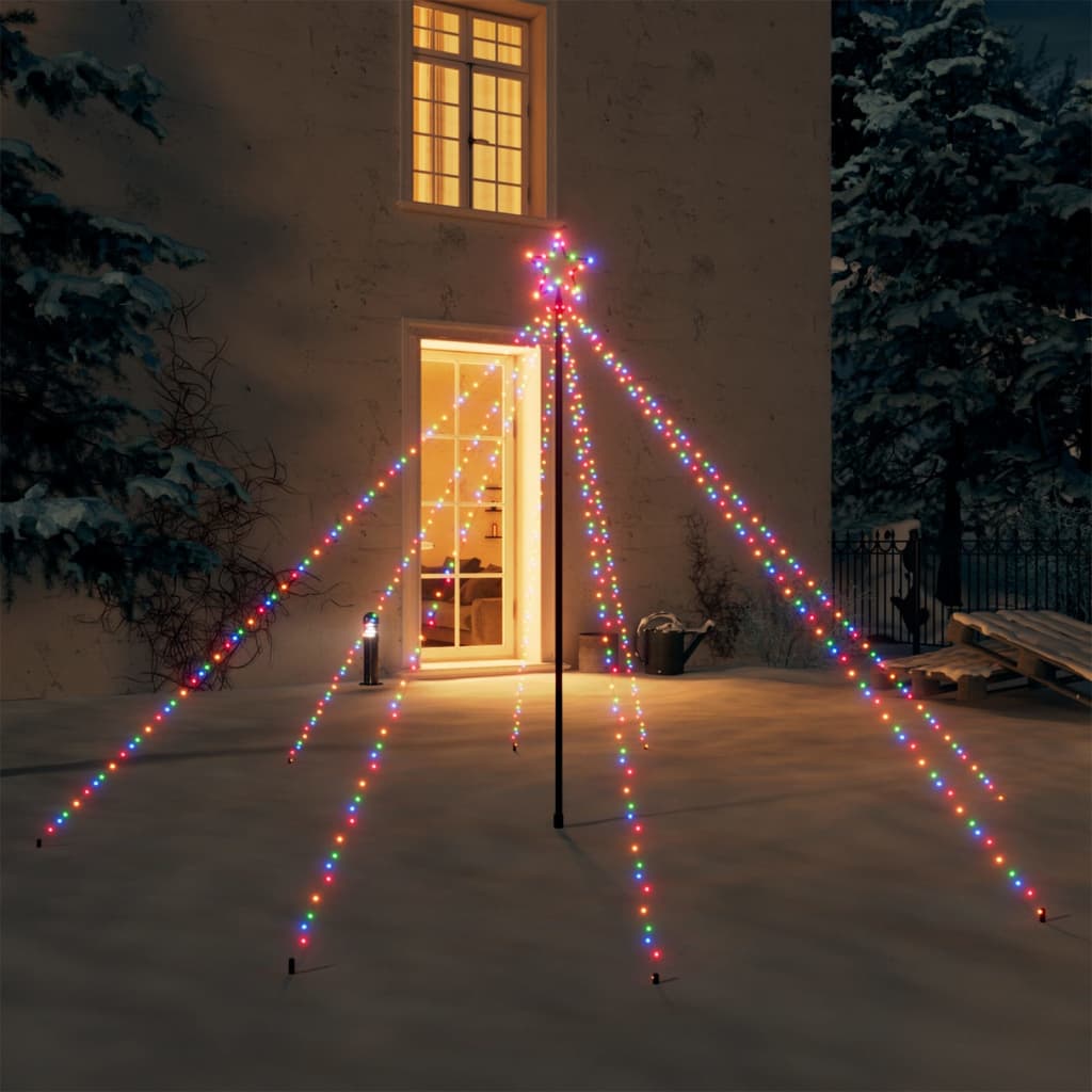 Luci per Albero di Natale Interni Esterni 400 LED Colorati 2,5m cod 11920