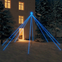 Luci per Albero di Natale Interni Esterni 800 LED Blu 5 m 328753