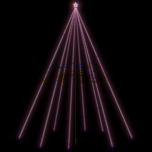 Luci per Albero di Natale Interni Esterni 1300 LED Colorate 8 m