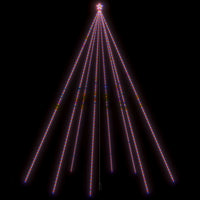 Luci per Albero di Natale Interni Esterni 1300 LED Colorate 8 m cod 10126