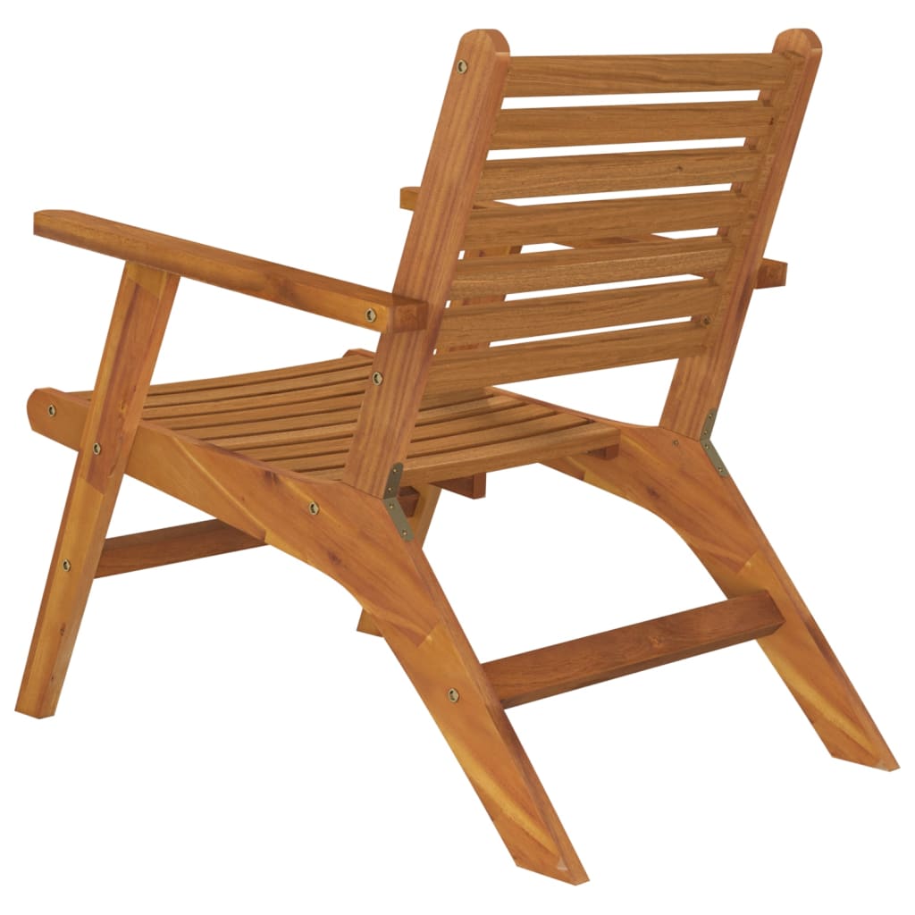 Sedie da Giardino 2 pz in Legno Massello d'Acacia  cod mxl 36278