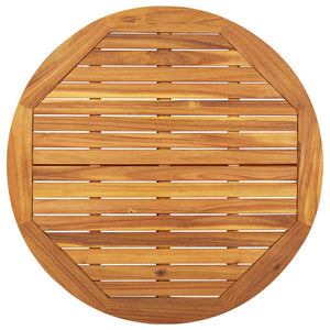 Tavolo Da Giardino 85x85x75 cm in Legno Massello di Acacia 316254