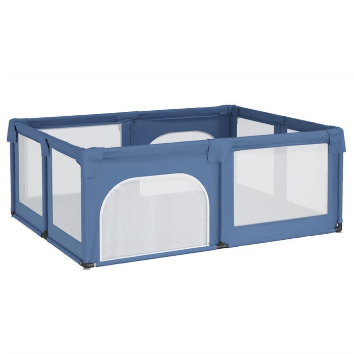 Box per Bambini con 2 Porte Blu Chiaro in Tessuto Oxford 10309