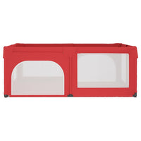 Box per Bambini con 2 Porte Rosso in Tessuto Oxford 10310