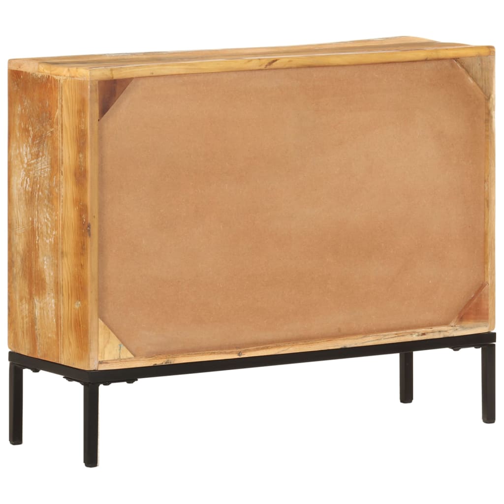 Credenza 88x30x73 cm in Legno Massello di Recupero cod mxl 59274