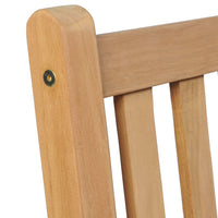 Sedie da Giardino 8 pz con Cuscini Rossi in Massello di Teak cod mxl 17495