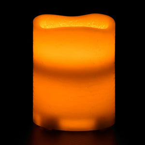 Candele Senza Fiamma a LED 24 pz Bianco Caldo con Telecomando 335779