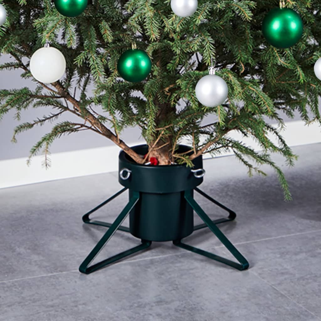 Base per Albero di Natale Nera 46x46x19 cm cod mxl 65328