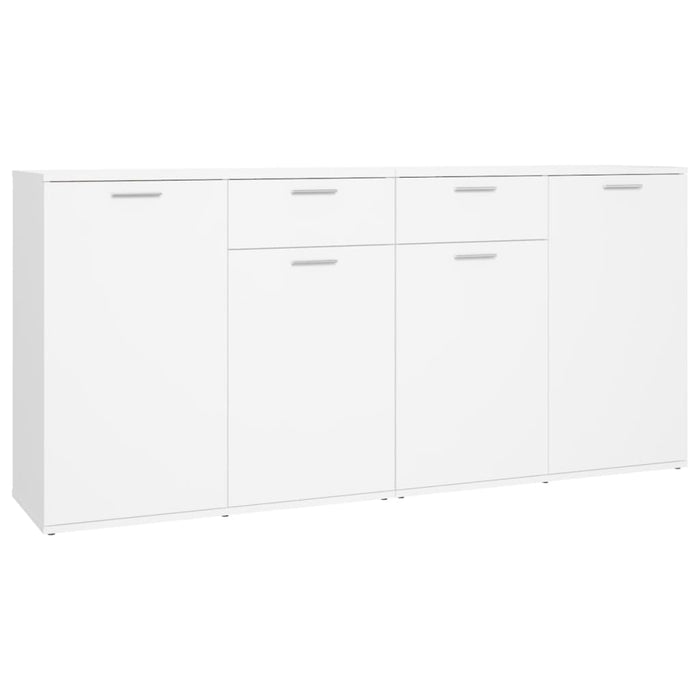 Credenza Bianca 160x36x75 cm in Truciolato