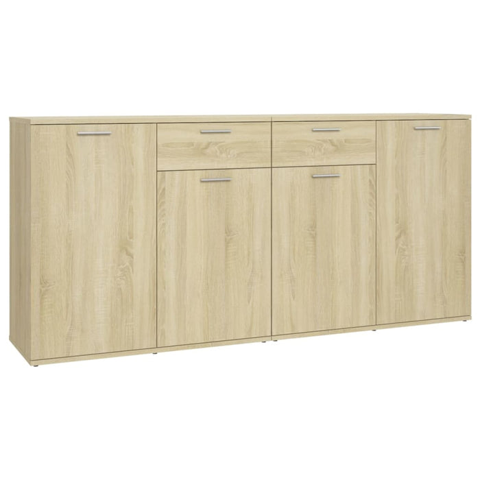 Credenza Rovere Sonoma 160x36x75 cm in Truciolato