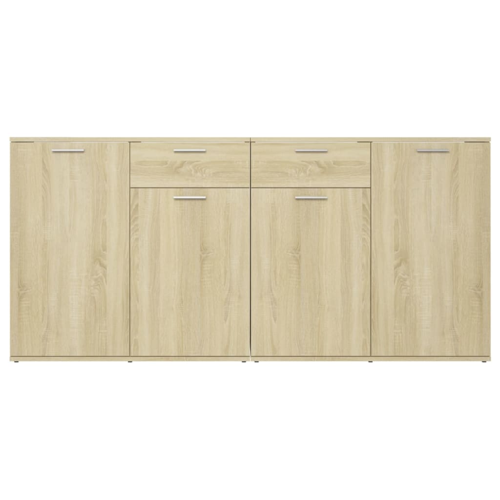 Credenza Rovere Sonoma 160x36x75 cm in Truciolato