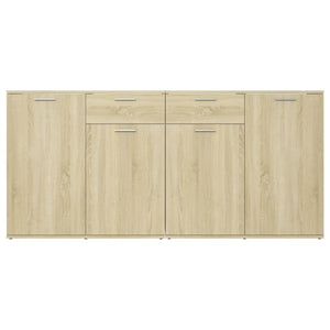 Credenza Rovere Sonoma 160x36x75 cm in Truciolato