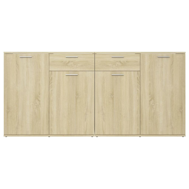 Credenza Rovere Sonoma 160x36x75 cm in Truciolato