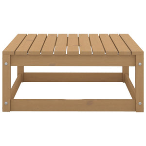 Set Divani da Giardino 9 pz Miele in Legno Massello di Pino 3075292