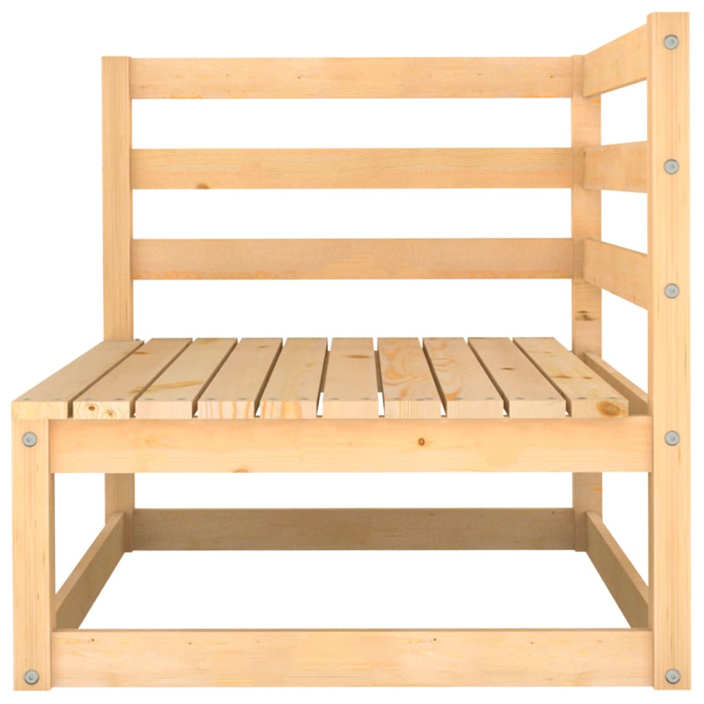 Set Divani da Giardino 5 pz in Legno Massello di Pino 3075364