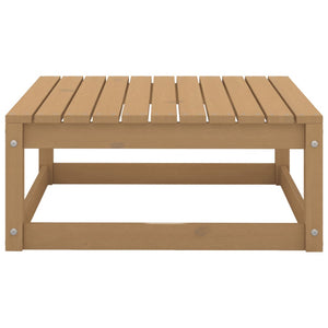 Set Divani da Giardino 6 pz Miele in Legno Massello di Pino 3075542