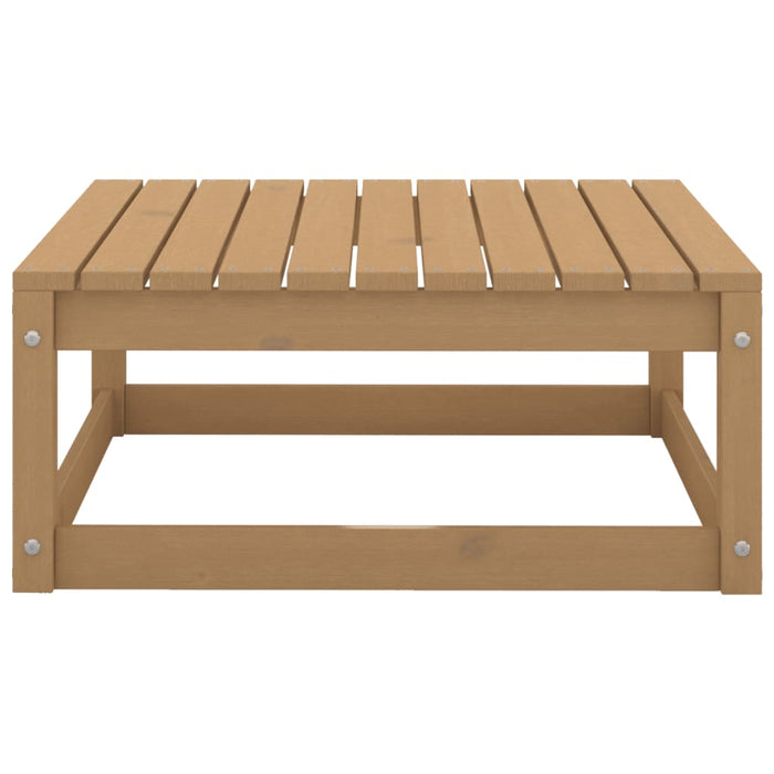 Set Divani da Giardino 6 pz Miele in Legno Massello di Pino 3075542