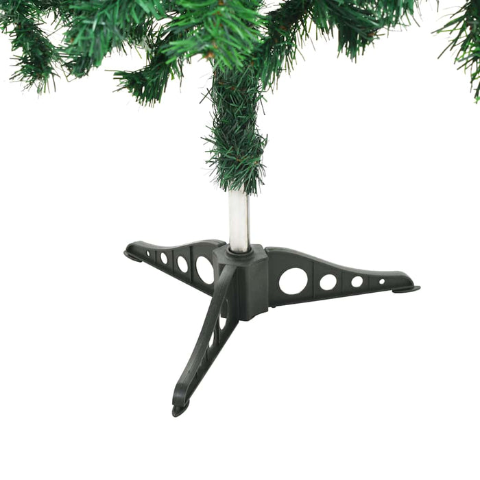 Albero Natale Artificiale con LED e Palline 180 cm 564 Rami 3077489