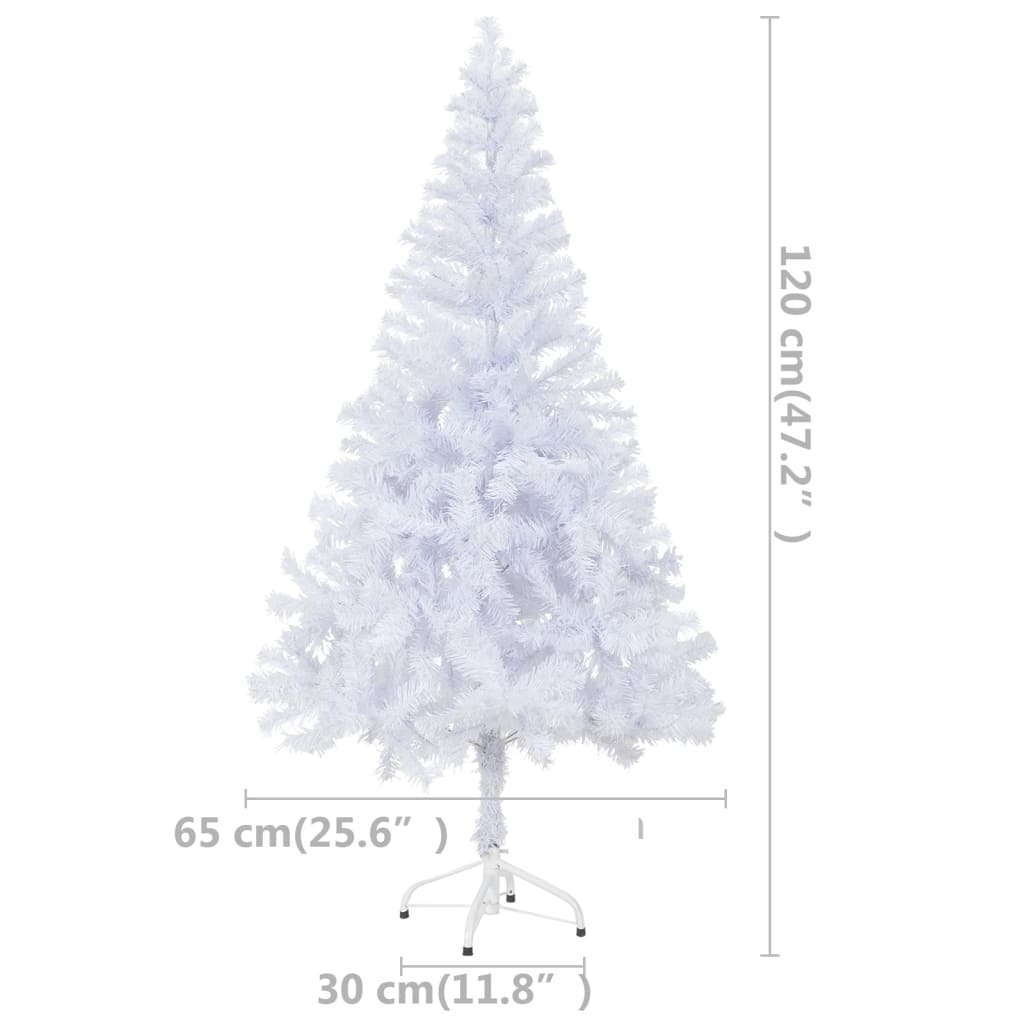 Set Albero Natale Artificiale con LED e Palline 120 cm 230 Rami cod mxl 67937