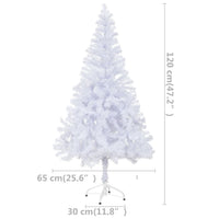 Set Albero Natale Artificiale con LED e Palline 120 cm 230 Rami cod mxl 67937