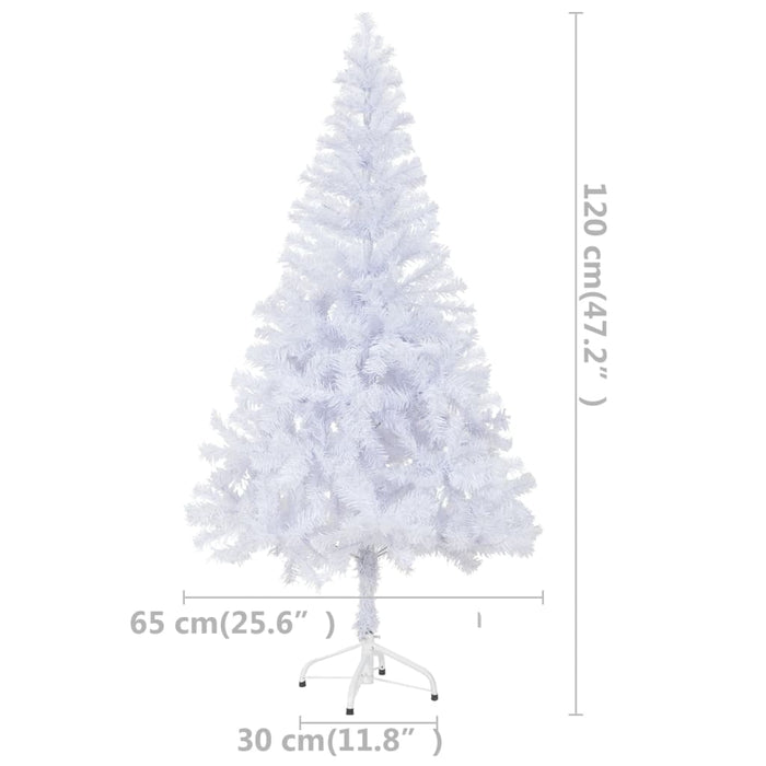 Set Albero Natale Artificiale con LED e Palline 120 cm 230 Rami cod mxl 67937