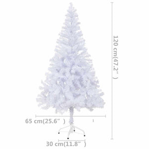 Albero Natale Artificiale con LED e Palline 120 cm 230 Rami 3077492