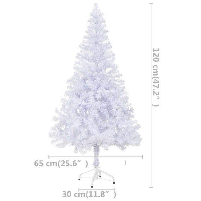 Albero Natale Artificiale con LED e Palline 120 cm 230 Rami 3077492