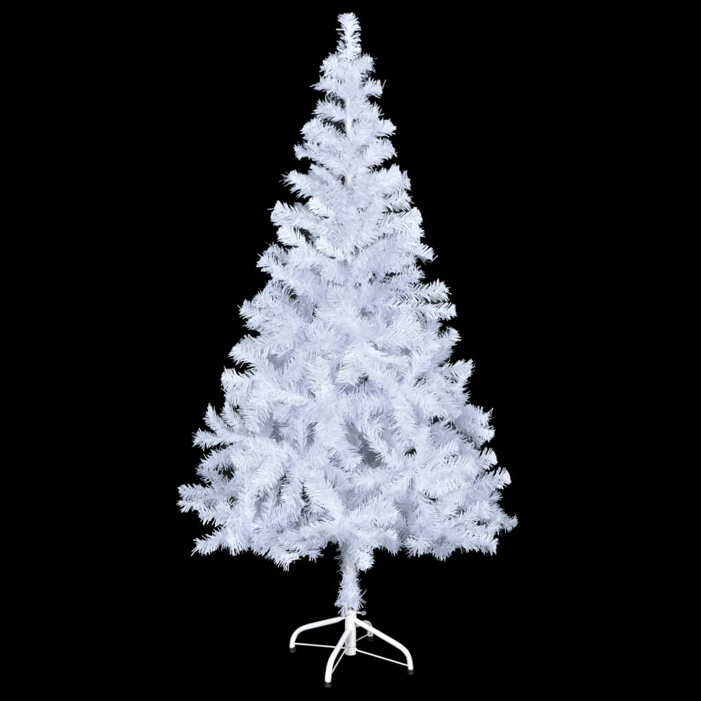 Set Albero Natale Artificiale con LED e Palline 150 cm 380 Rami cod mxl 51488