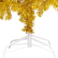 Set Albero Natale Artificiale con LED e Palline Oro 150cm PET cod mxl 24731