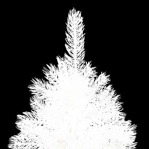 Albero Natale Artificiale con LED e Palline Bianco 180 cm 3077548